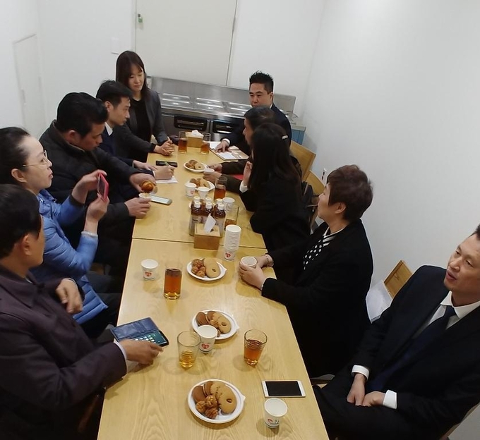 국제성모병원장례식장 견학 친교의시간