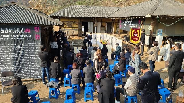 [막둥이 제작 고사장 모습 (NE 엔터테인먼트 제공)