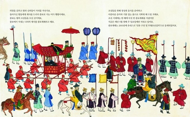 조선 역대 군왕(君王)의 신위(神位)를 모시는 종묘와 영녕전(永寧殿)의 제향(祭享)에 쓰이는 음악