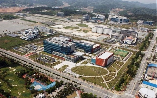충북 오송생명과학단지 전경.